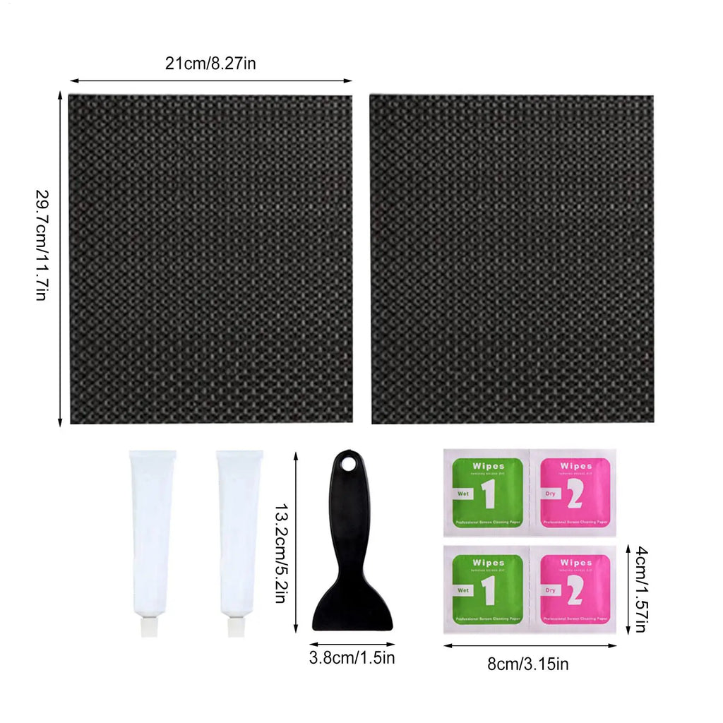 Trampoline Patch Repair Cuttable All Weather Secure Mat Hole Tear