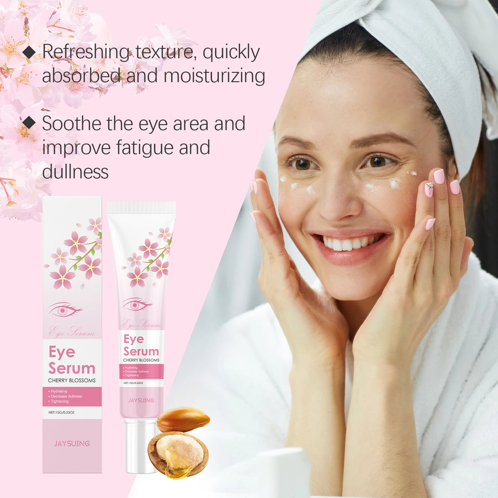 JAYSUING Sakura Eye Serum – Dark Circles & Wrinkle Cream Eye Serum Cream Zpaxo