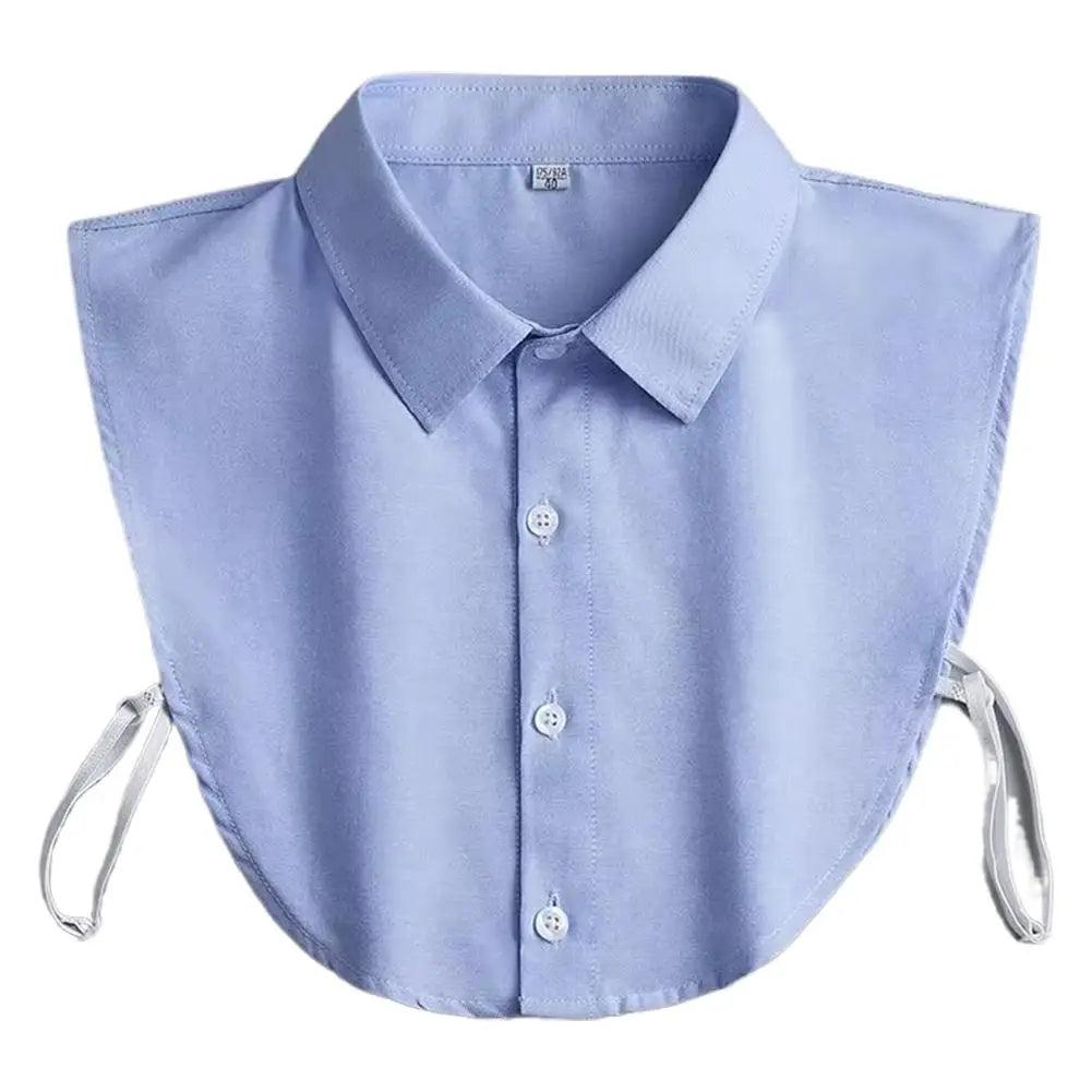 Classic Faux False Collar Half Shirts Detachable Collar Lapel Fake Collar Blouse Sweater Detachable Shirt Collar Zpaxo E