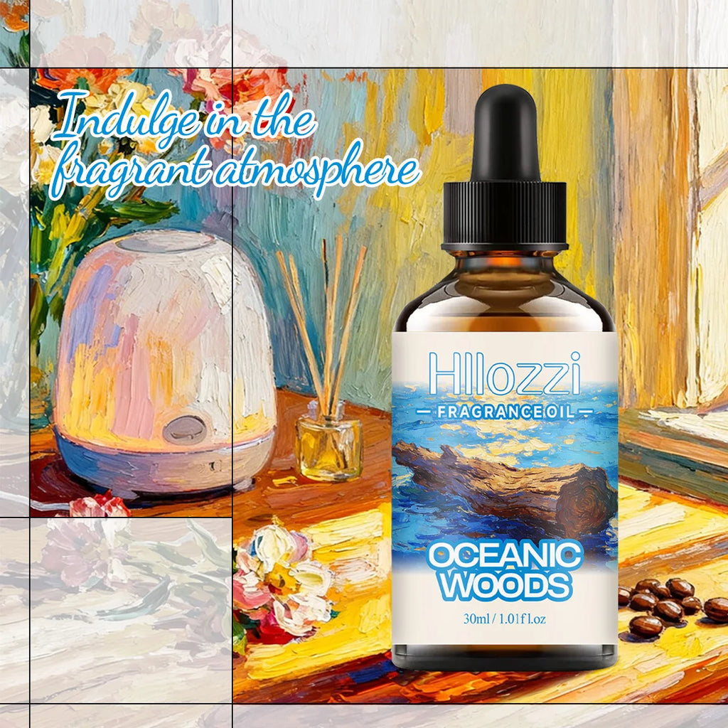 OCEANIC WOODS FRAGRANCE OIL Suitable Nail Hair Skin Care Massage Zpaxo
