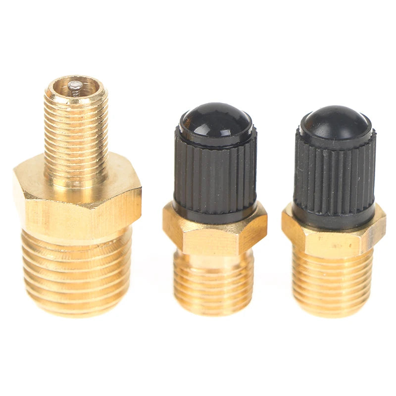 1/4" NPT Nickel Plated Brass Air Compressor Tank Fill Valve
