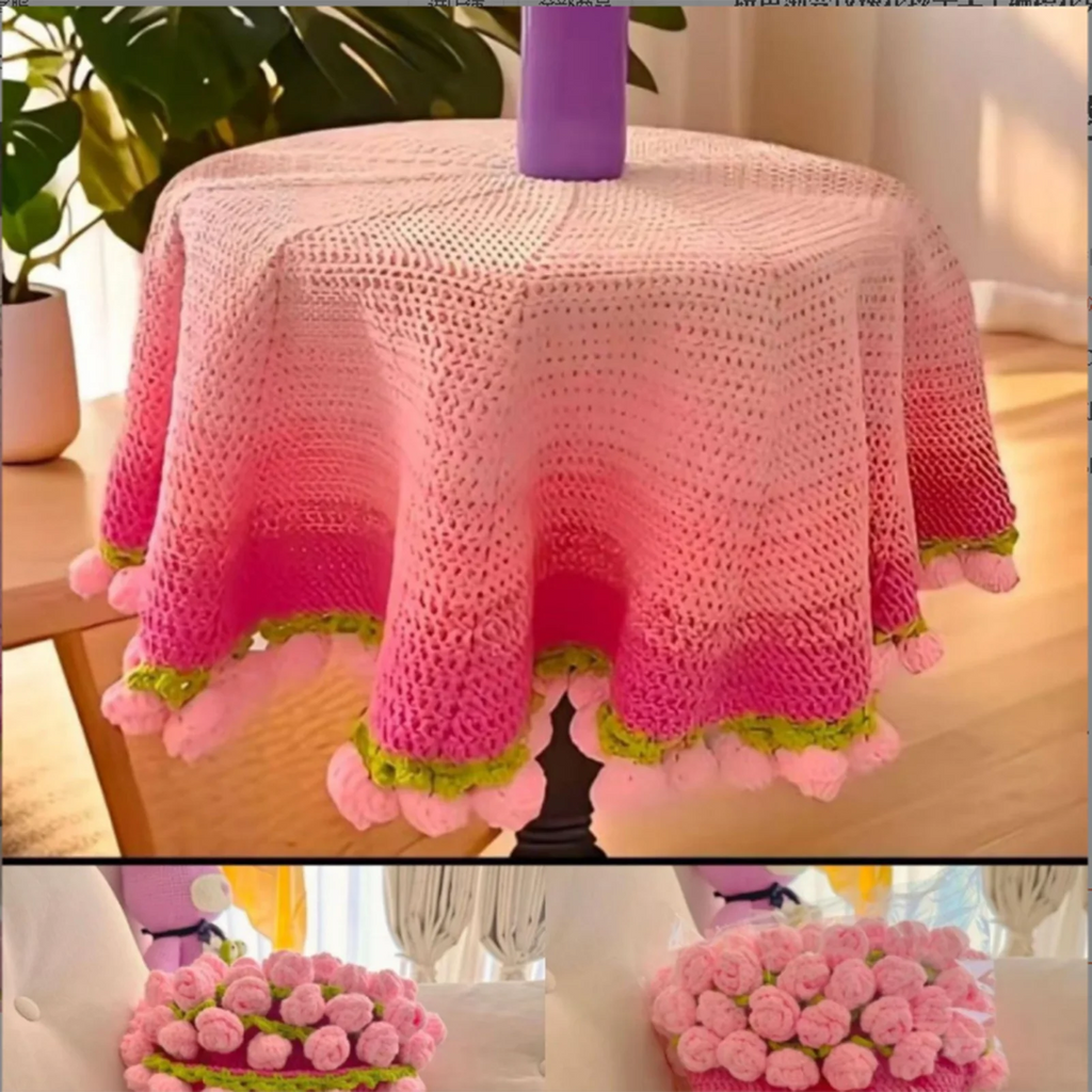 Beginner Crochet Blanket Easy Learn Complete Craft Supplies Bouquet