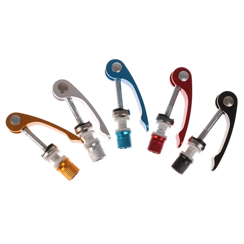 Bike Seat Tube Clip Universal High Quality Mountain Bicycle Seat Tube Clamp Screw Quick Release Lever Colored Bicycle Zpaxo