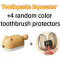 Hamster Toothpaste Squeezer Set – Dispenser, Holder & 4 Covers