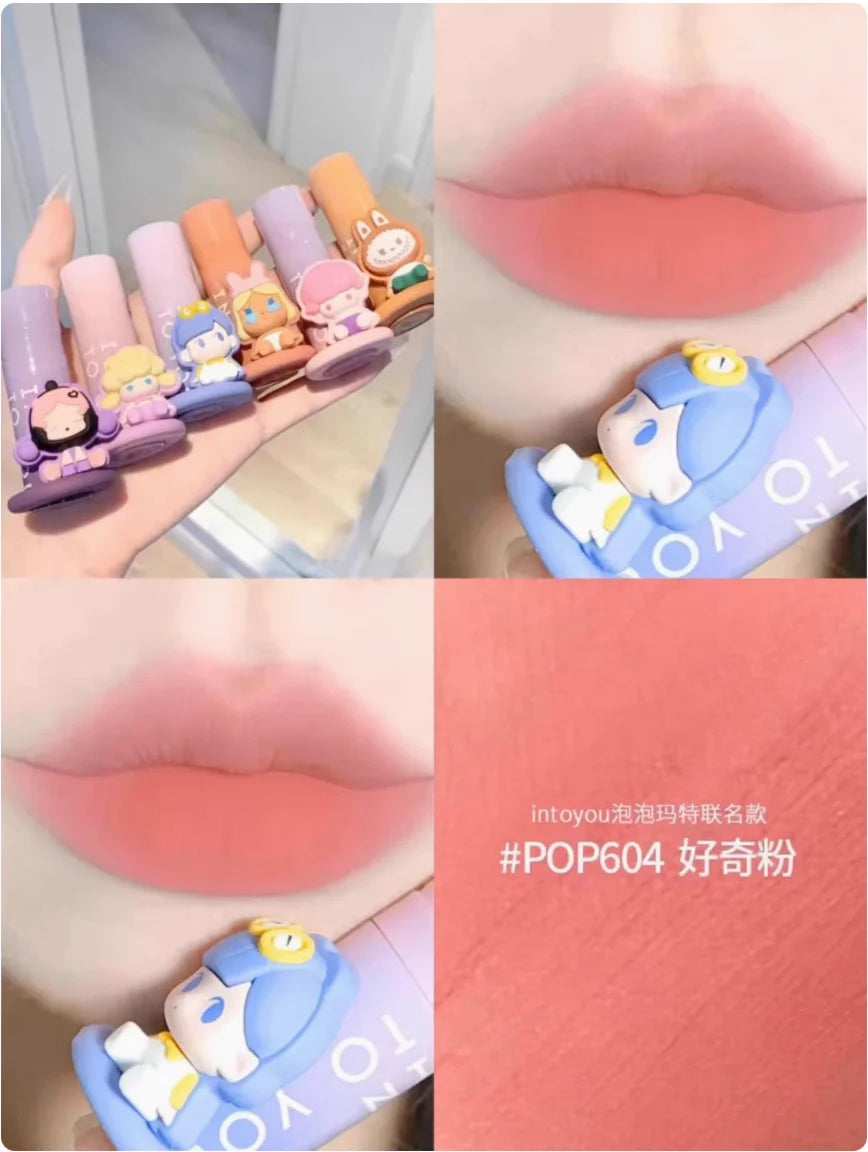 INTO YOU Cute Matte Lip Check Mud Velvet Long Lasting Tint Natural Zpaxo POP604