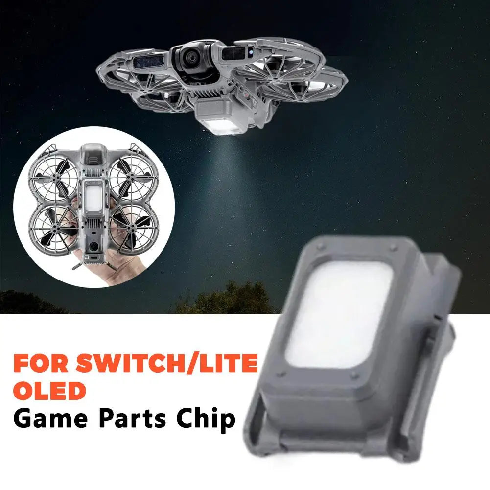 For DJI Neo 2 Heightened Luminous Landing Gear Anti Collision Propeller Guard Navigation Light Floating Drone Accessories Zpaxo