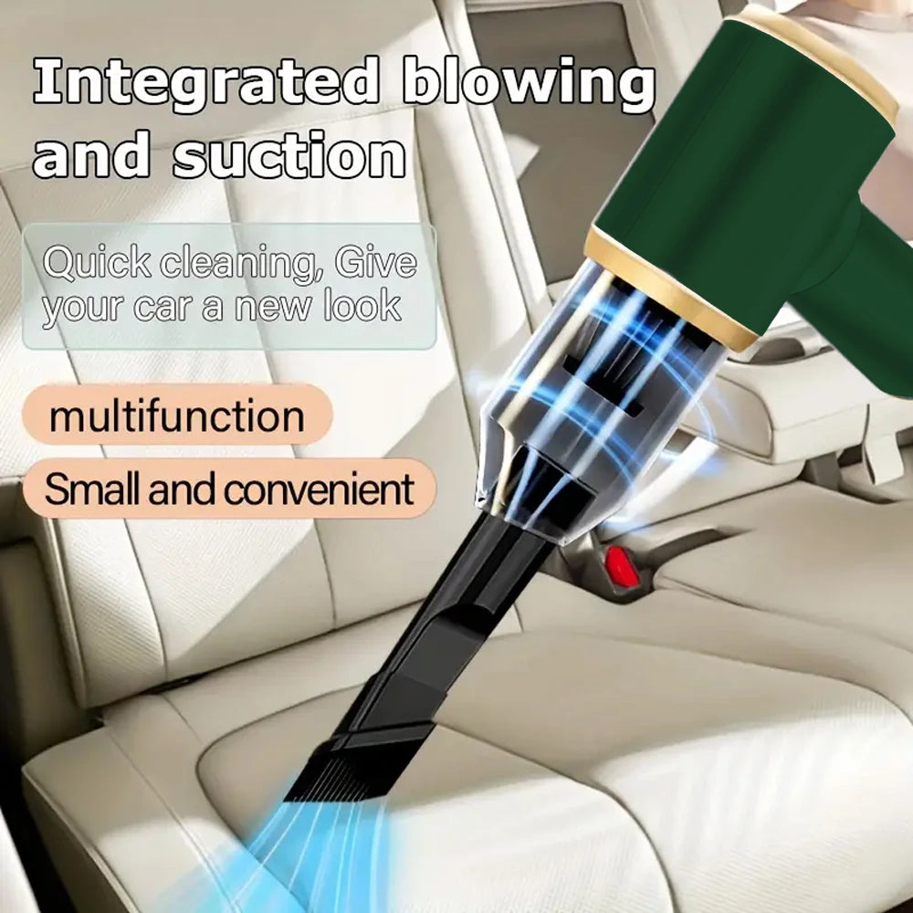140000PA Powerful Car Vacuum Cleaner Mini Cordless Portable Car Vacuum Cleaner for Home Appliance Handheld Blower Cars Cleaning Zpaxo