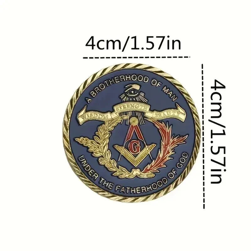 U S Commemorative Coins Freemasonry Medals Metal Badges Collectible
