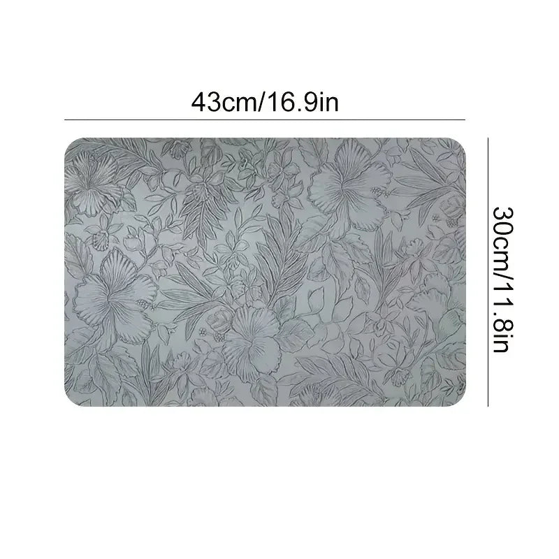 Leather Placemats Heat Resistant Table Dining Washable Place Mat Oil Zpaxo