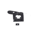 Heavy Duty Rubber Quick Fist Clamp Mount – Overlanding Tool Holder Equipment Clamp Mount Zpaxo 1 Set Black A