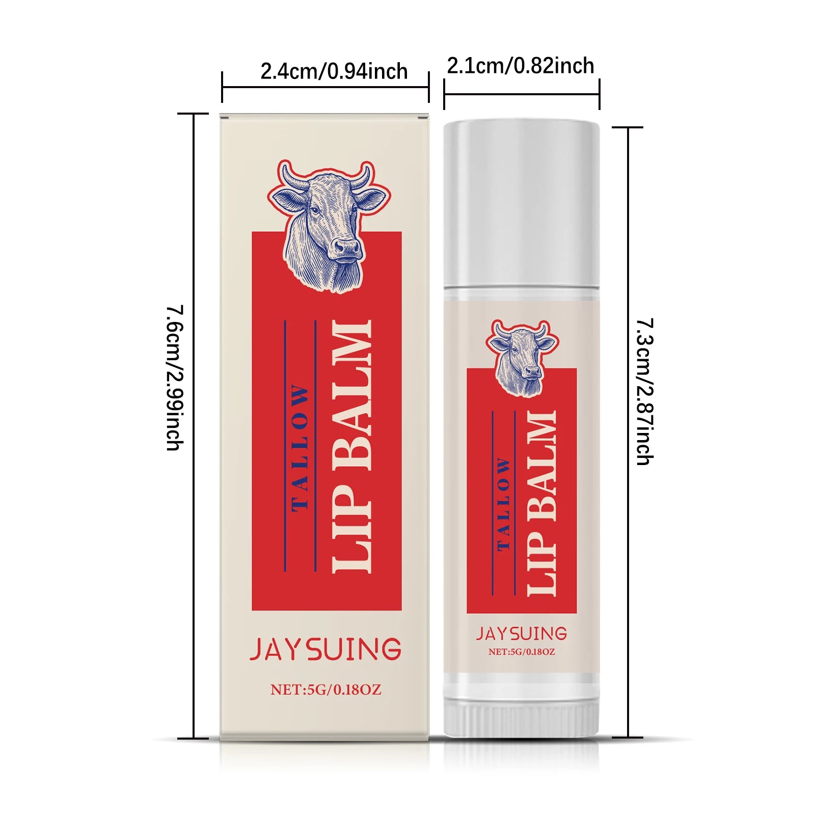 Tallow Lip Balm – Nourishing, Plumping & Hydrating | Jaysuing Lip Balm Zpaxo