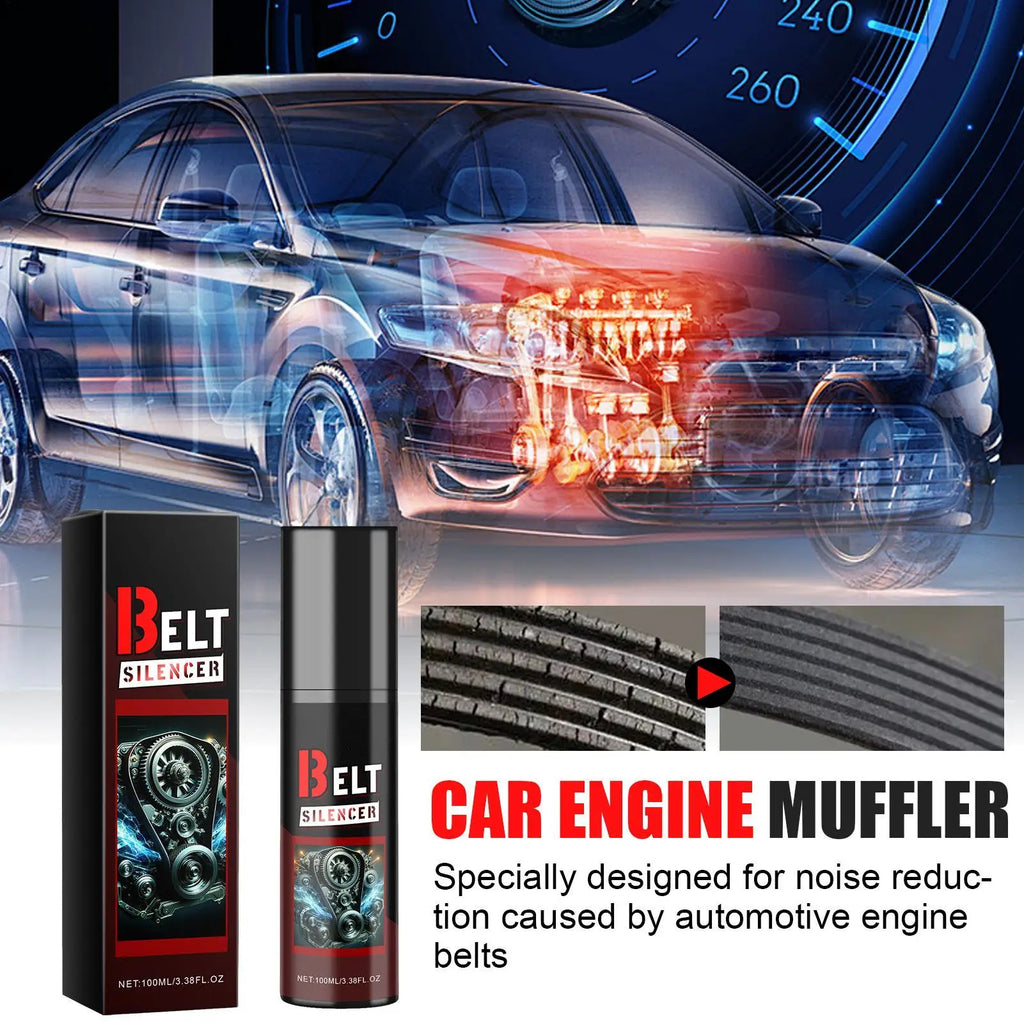 Car Belt Noise Spray Prolongs Life Engine Silencers Spray-on Dressing