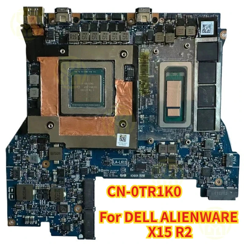 CN-0TR1K0 TR1K0 LA-L611P Motherboard i7-12700H 32GB RTX3080 16GB