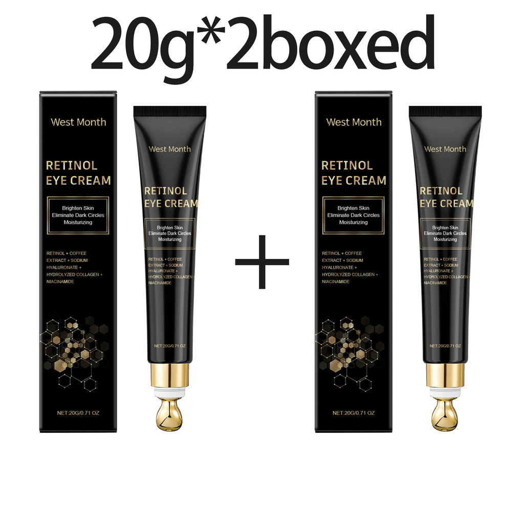Hydrating Eye Cream Dark Circles Elimination Fine Lines Removal Wrinkles Reduction Lifting Anti Aging Brightening Eye Firm Cream Zpaxo 20g X 2boxed