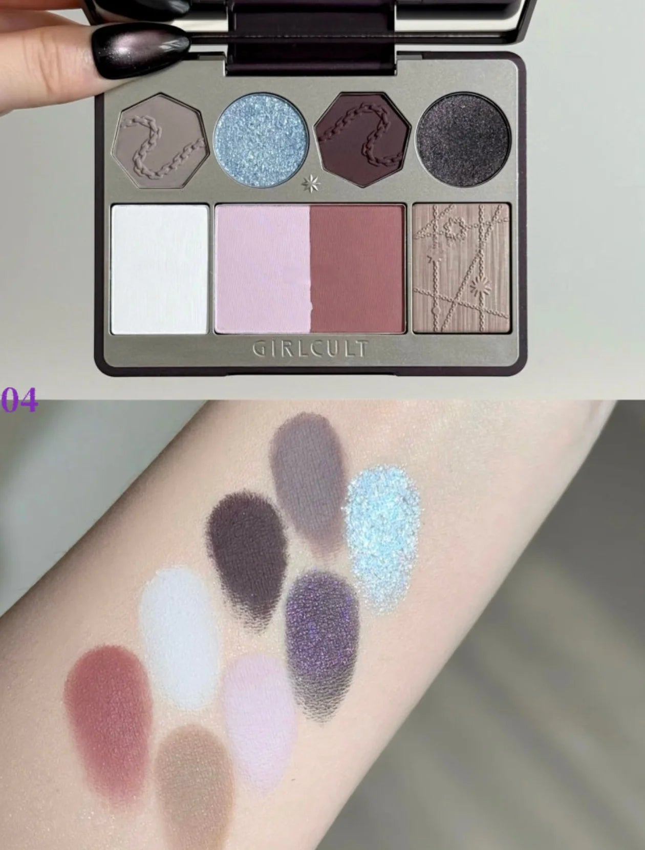 Girlcult MARTIAL WORLD COMPLEX All-in-one Face Palette Eyeshadow Zpaxo