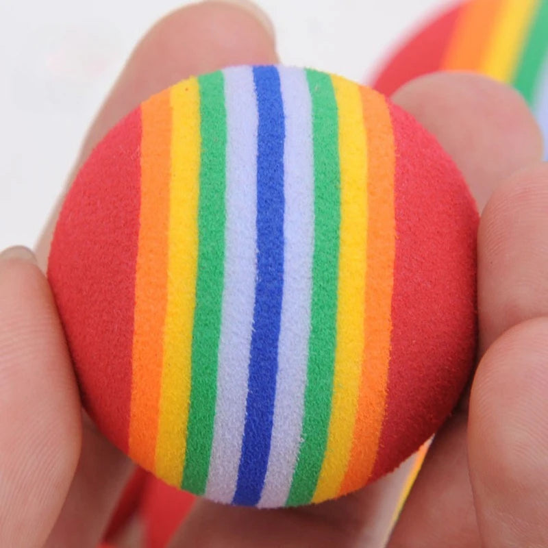 Childrens Golf Indoor EVA Practice Ball Beginners High Elasticity Play Resistant Indoor Practice Ball Foam Ball Golf Accessories Zpaxo