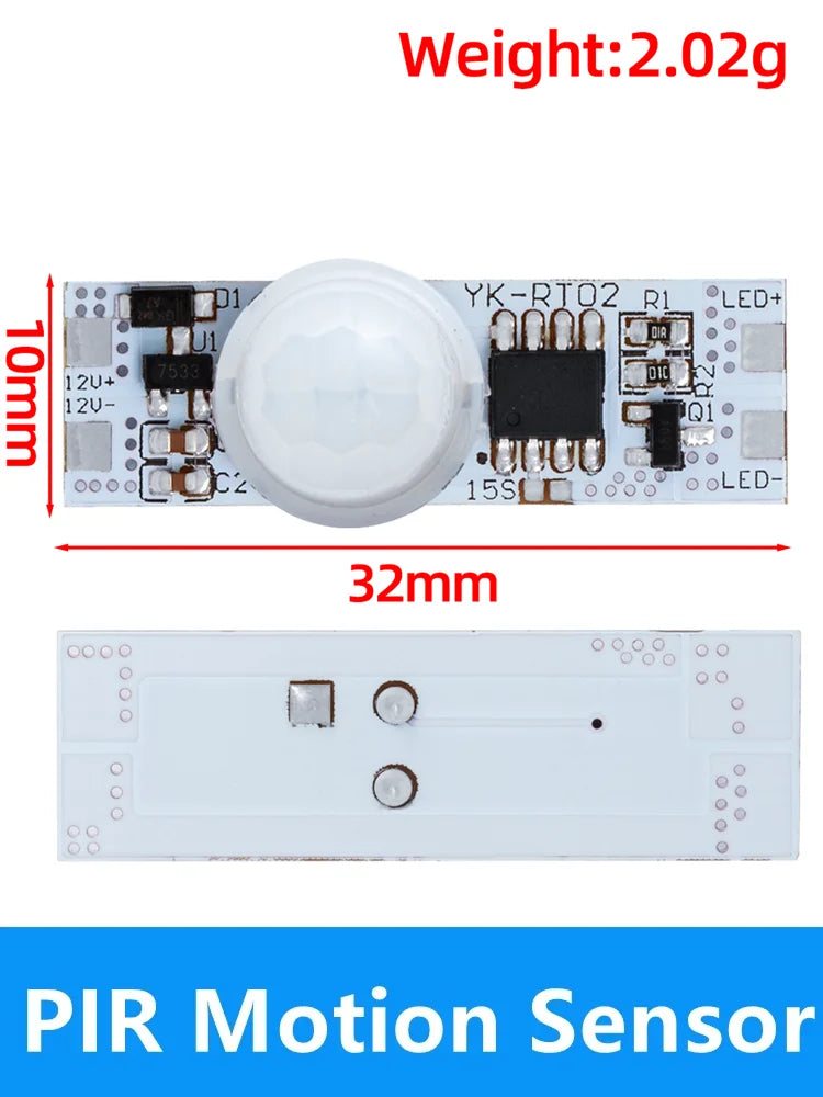 3A Capacitive Touch Dimming Module DC5V 24V Hand Scan Switch LED Lamp Zpaxo PIR Motion Sensor