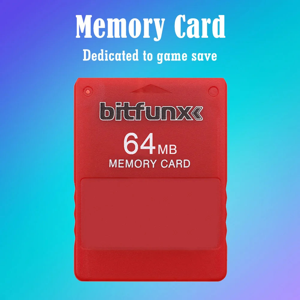 For Sony PS2 64MB Memory Card FMCB 1.966 Free McBoot Game Console Data Cards Zpaxo