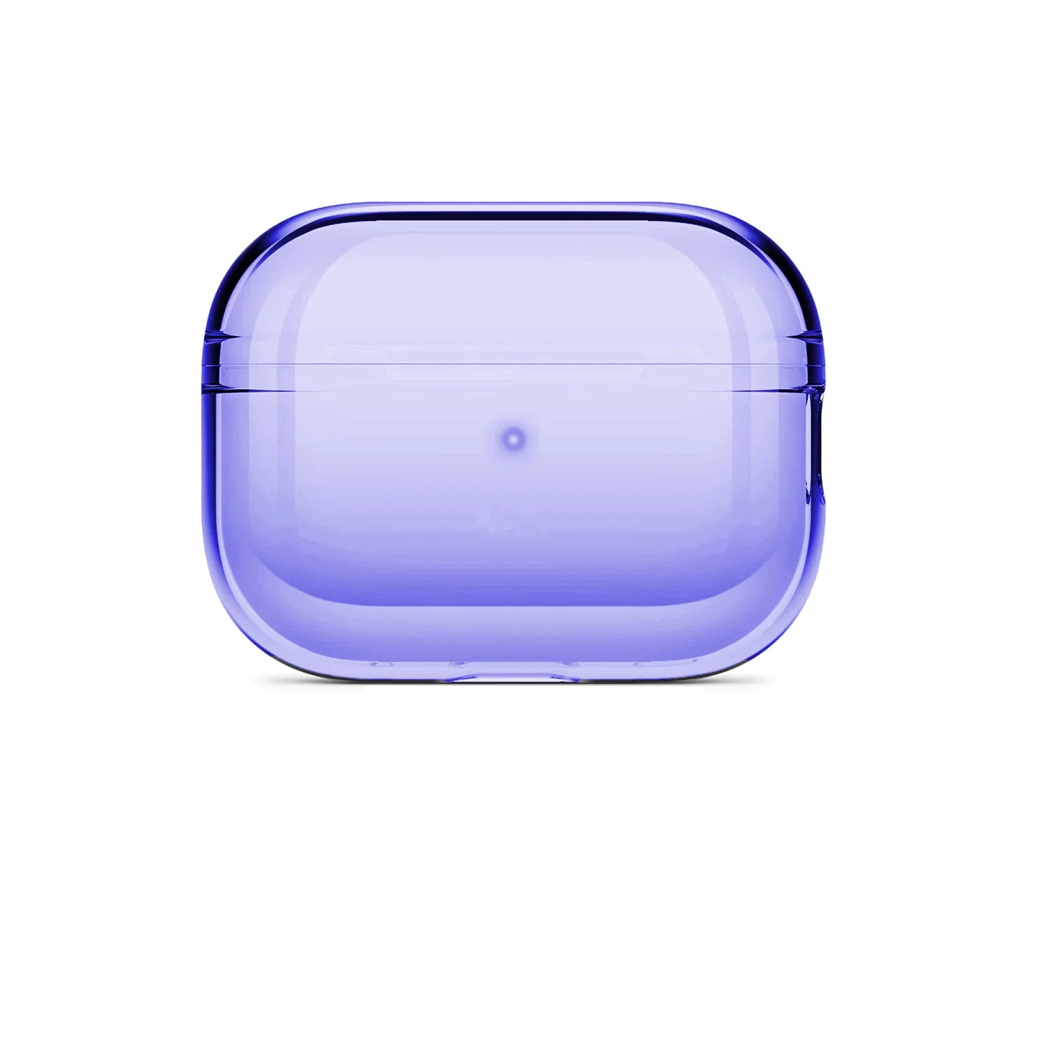 Soft TPU Earphone Case with Lanyard Strap For Airpods Pro 2 Transparent Shockproof Cover Protective Shell Headphone Accessories Zpaxo Purple case