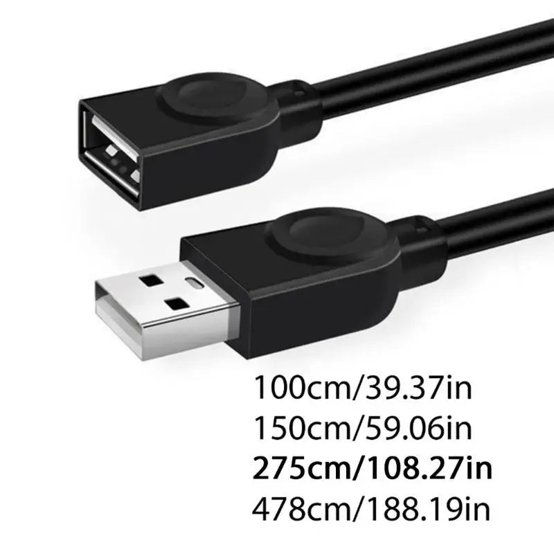 652F USB3.0 Male to Female Extension Data Cable Converter Adapter Extender for Mouse Zpaxo