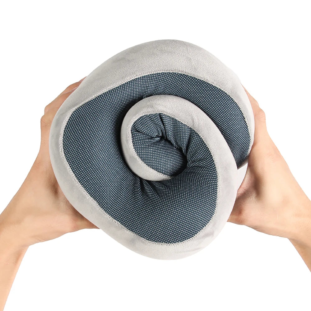 U Shaped Neck Cervical Airplane Pillow Soft Travel Healthcare Cushion Zpaxo