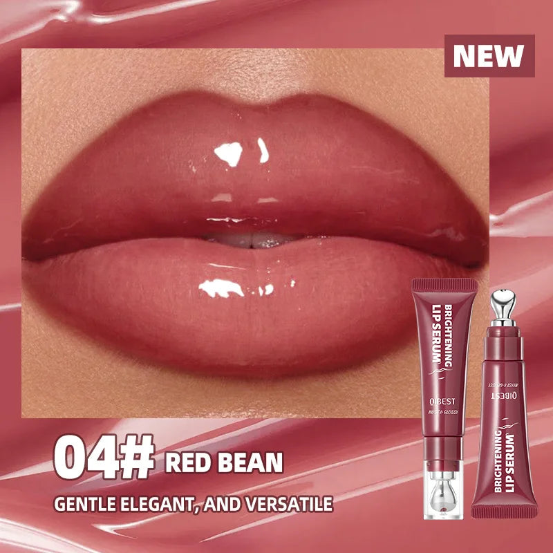 Moisturizing Lip Lotion Essence Volumizing Lip Glaze Women's Moisturizing and Moisturizing Natural Lip Gloss Hydrating Lip Gloss Zpaxo 04