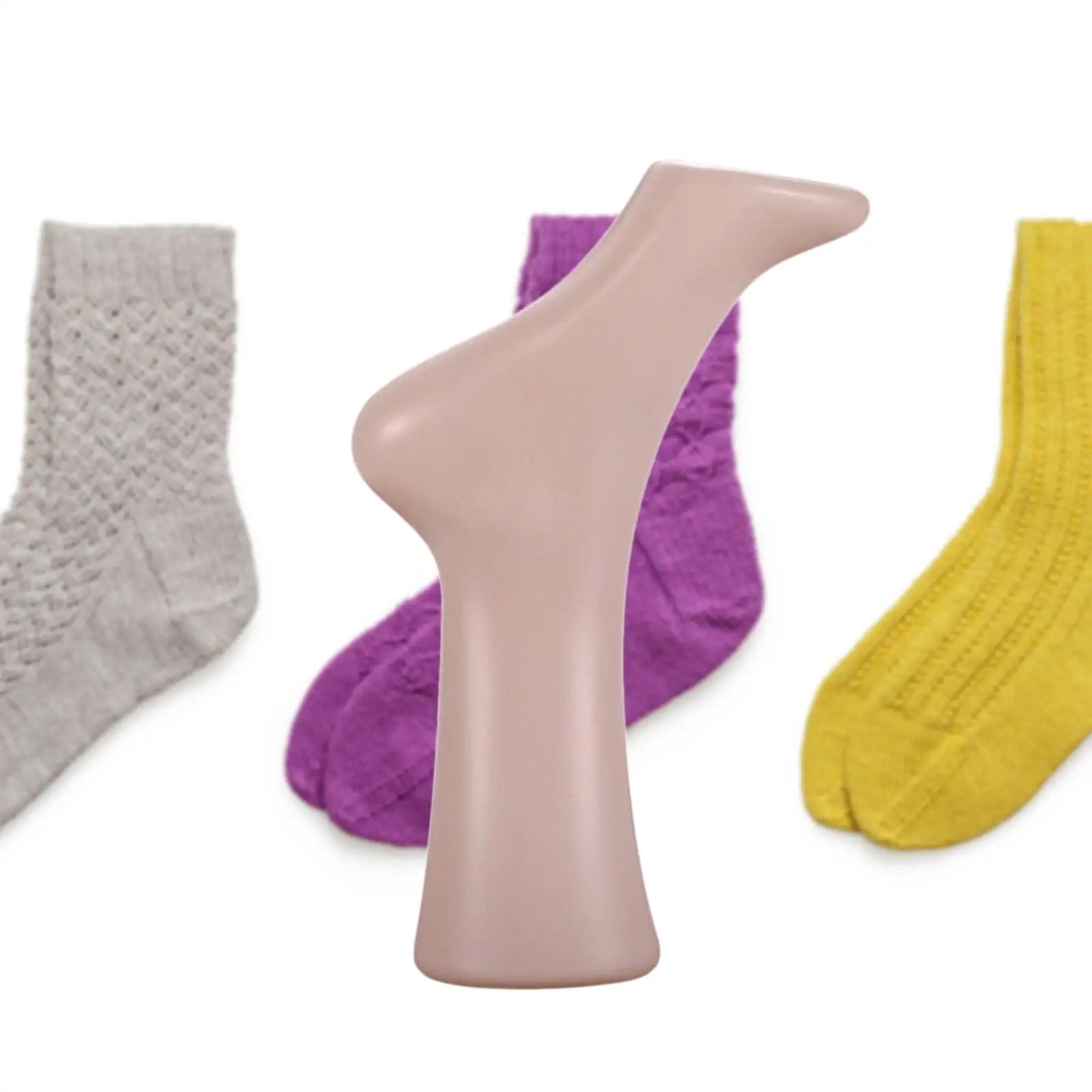 Women Foot Sock Display Stand Rack Holder Female Mannequin Jewelry Zpaxo