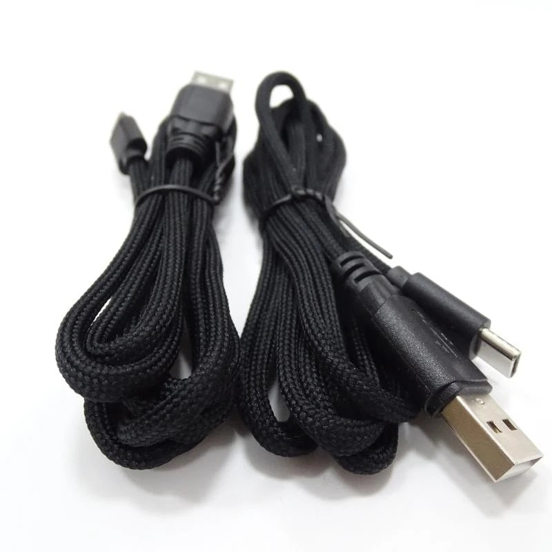 DIY USB Type C Mouse Line,1.8m USB Mouse Charging Cable Black Mouse and Keyboard Wire Replacement Repair Part Zpaxo