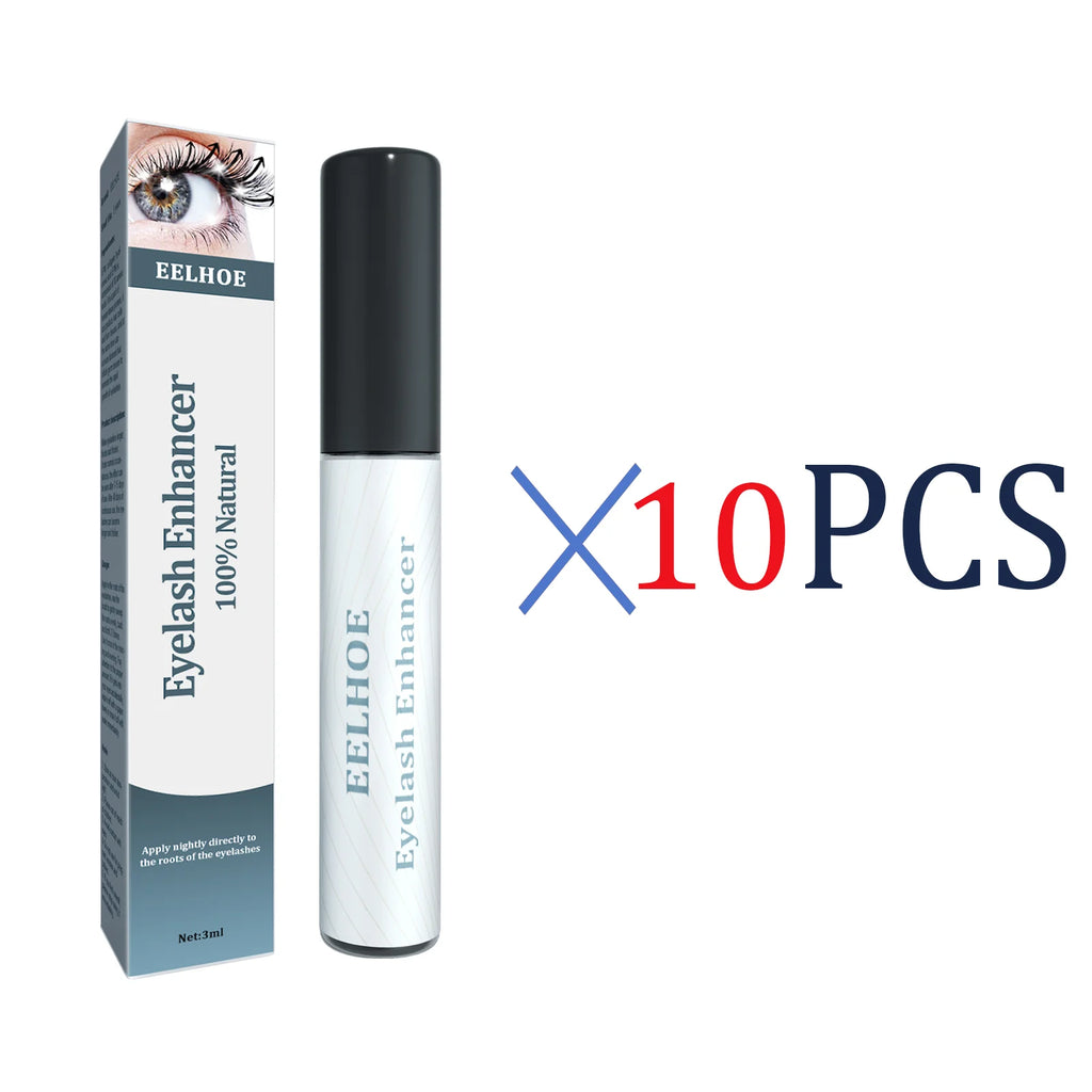 3ml Eyelash Serum For Growth Collagen Hyaluronic Acid Lash Enhancer Natural Longer Thicker Lashes And Brows Nourishing Formula Zpaxo 10 Pcs