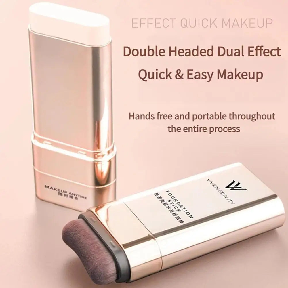 Velvet Foundation Stick – Full Coverage Concealer & Oil Control Foundation Concealer Stick Zpaxo