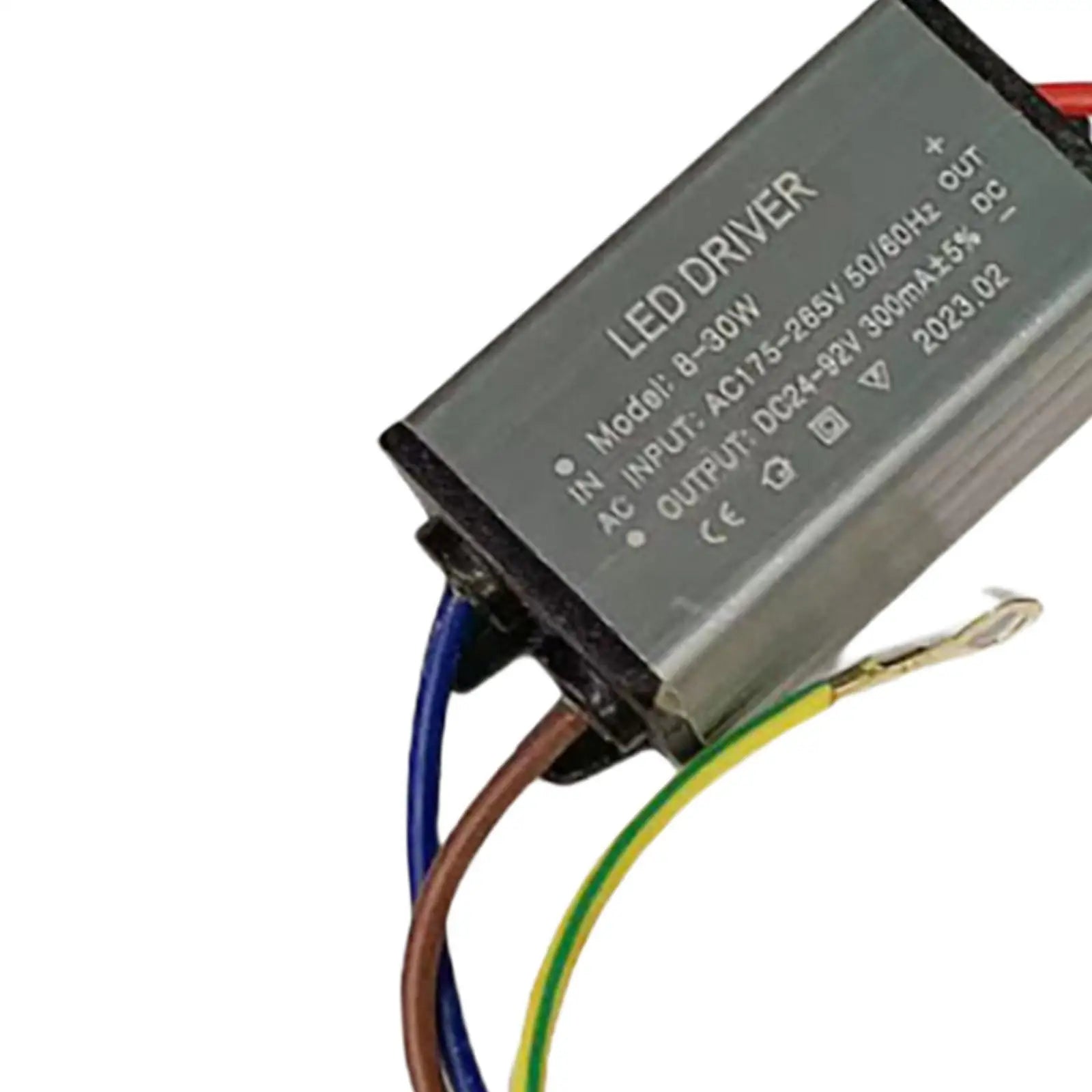 Waterproof LED Driver Compact High Performance Aluminum Multiple Protection LED Power Supply Low Voltage Output Converter Zpaxo
