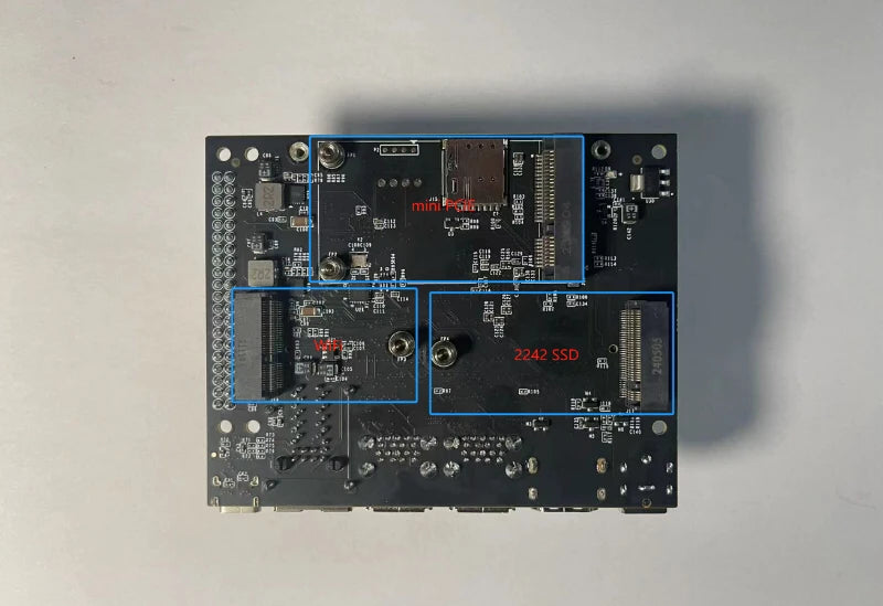 Orin NX Carrier Board. Fully Compatible with Official Website Development Boards. More Road Network Entrances. A Mini PCIE Zpaxo