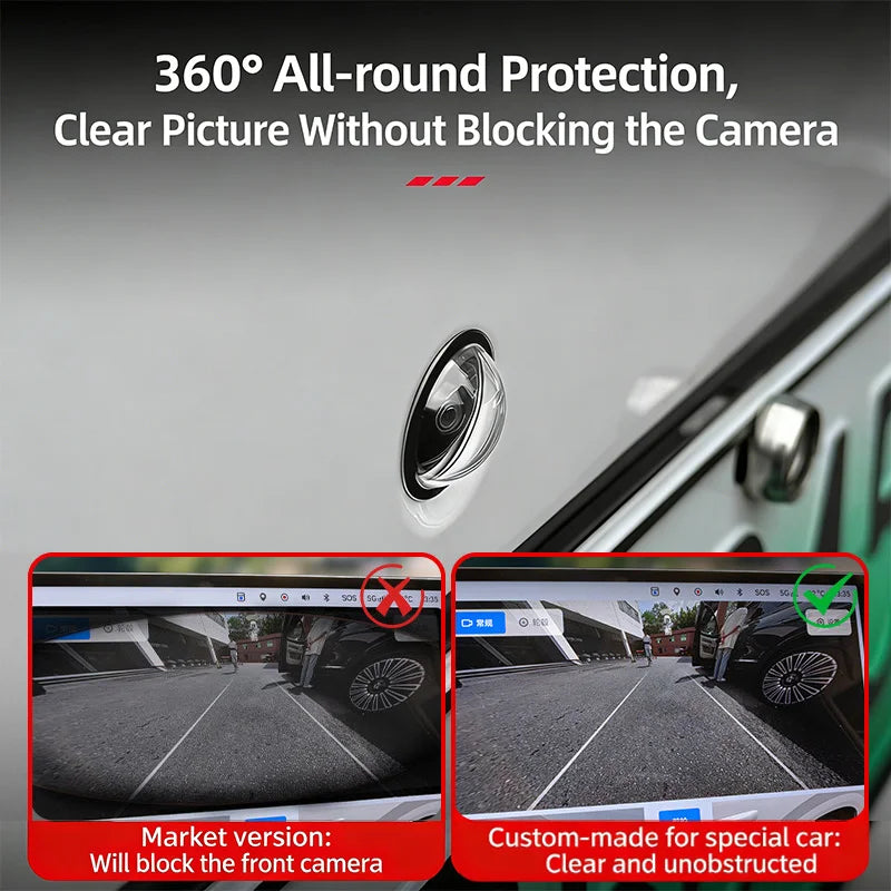 Car 360 Panoramic Camera Protective Cover Reverse Lens Guard