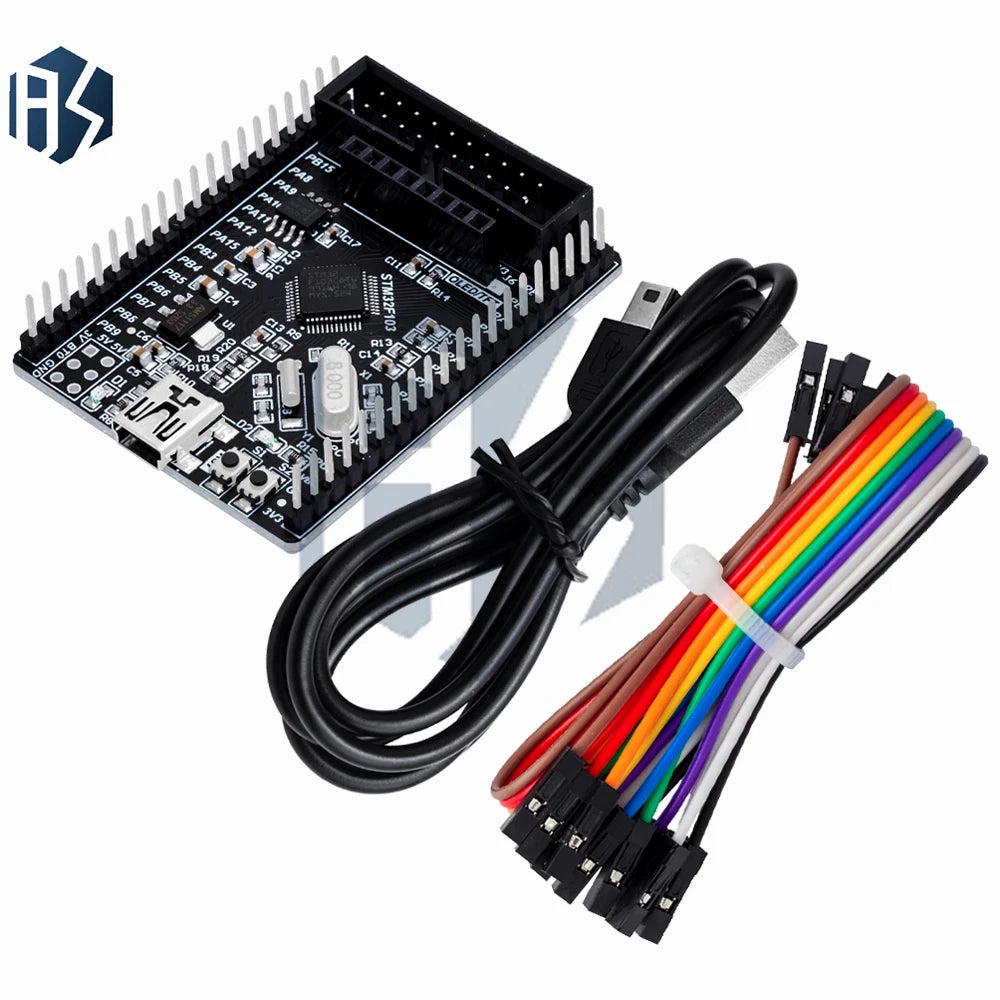 ‌STM32F103C8T6 Cortex-M3 Evaluation Board – 72MHz ARM MCU with 64KB Flash, USB 2.0, CAN & Motor Control PWM | Integrated ST-Link Zpaxo