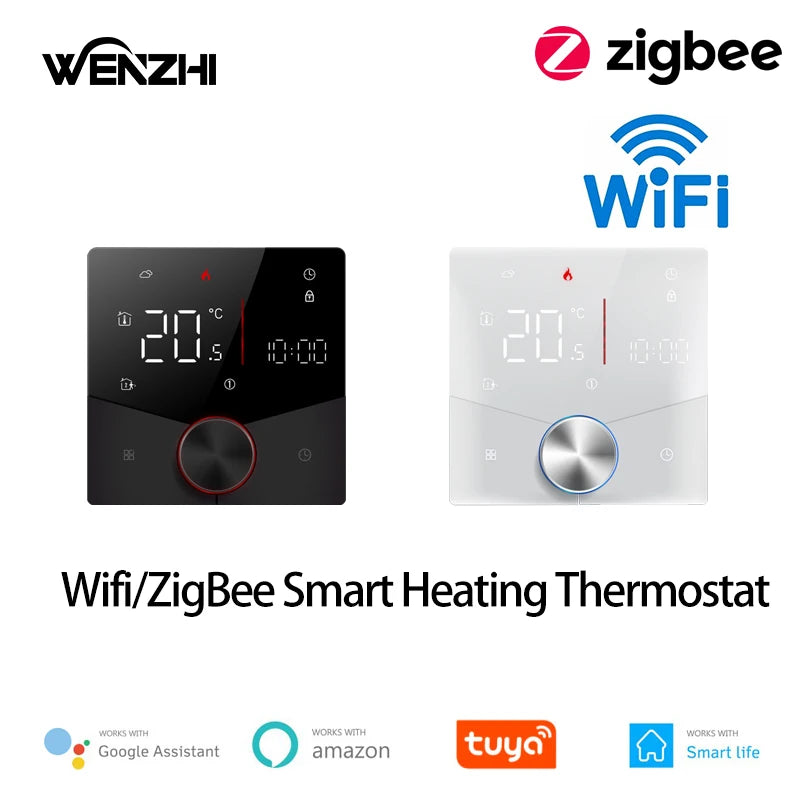 ZigBee/Wifi Warm Floor Room Heating Thermostat Temperature Controller For Water/Electric/Gas Boiler Tuya Smart Life Alexa Home Zpaxo