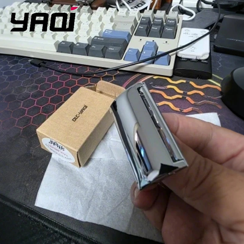 YAQI Zephyr Capsule Safety Razor Head | 0.65mm Blade Gap Safety Razor Head Zpaxo