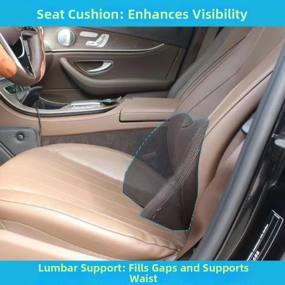 Breathable Car Seat Cushion Universal Thickened Lumbar Support Pillow Zpaxo