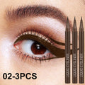 Waterproof Silky Eyeliner Ultra-fine Tip Smokey Eye Effect Quick Zpaxo 02-3PCS