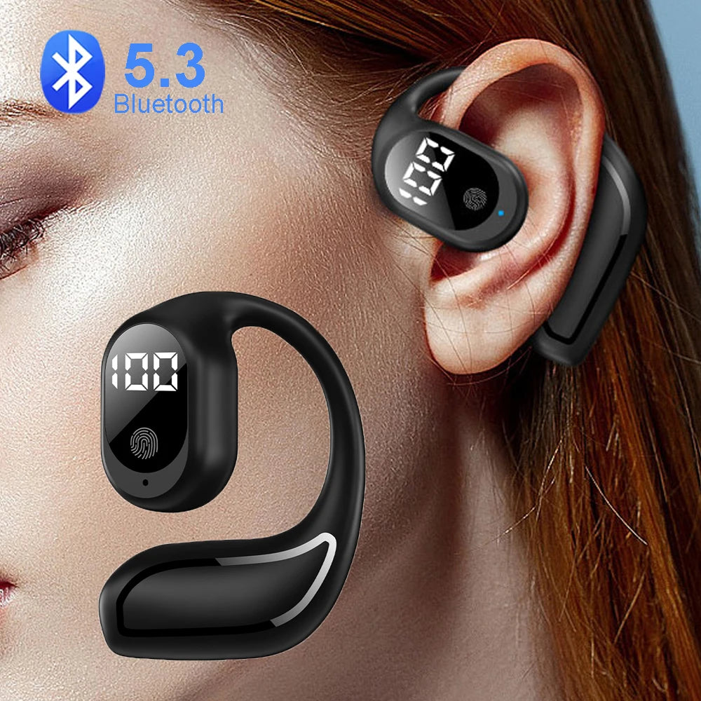 TWS Bluetooth 5 3 Headphone Ear Hook Wireless Earphone Hifi Stereo