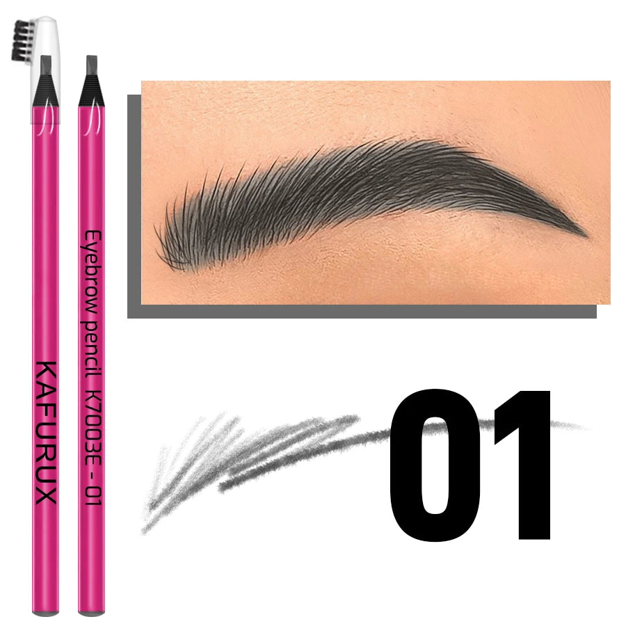 8 Tear Off Pull Line Black Eyebrow Pencil Ultra-fine Brown Rendering