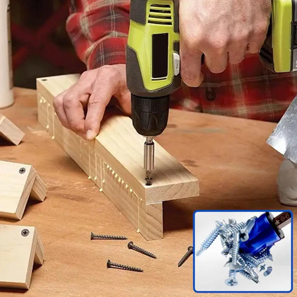 1/5pcs 3-in-1 Screwdriver Head Aluminum alloy Strong Magnetic Screw Universal Magnetic Screw Bit For Hex Screwdriver Accessories Zpaxo