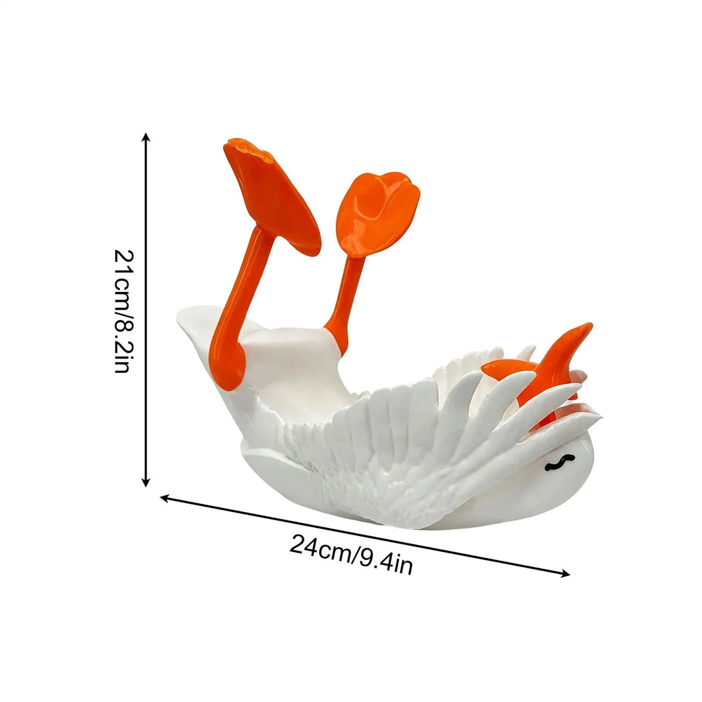 Goose Bottle Holder 3D Printed Shape Countertop Wine Rack Bartenders