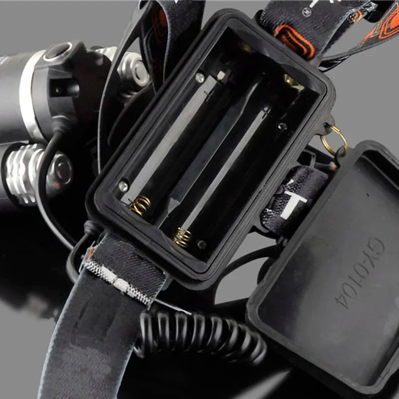KDULIT LED Headlamp Rechargeable 18650 Waterproof Outdoor