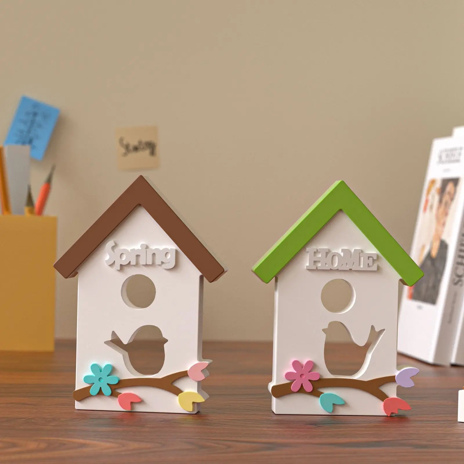 Easter Birdhouse Silicone Mold – Candle, Plaster & Resin DIY