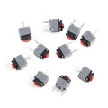 10Pcs Kailh Mute Button 6*6*7.3 Silent Switch Wireless Mouse Button Micro Switch Zpaxo one size