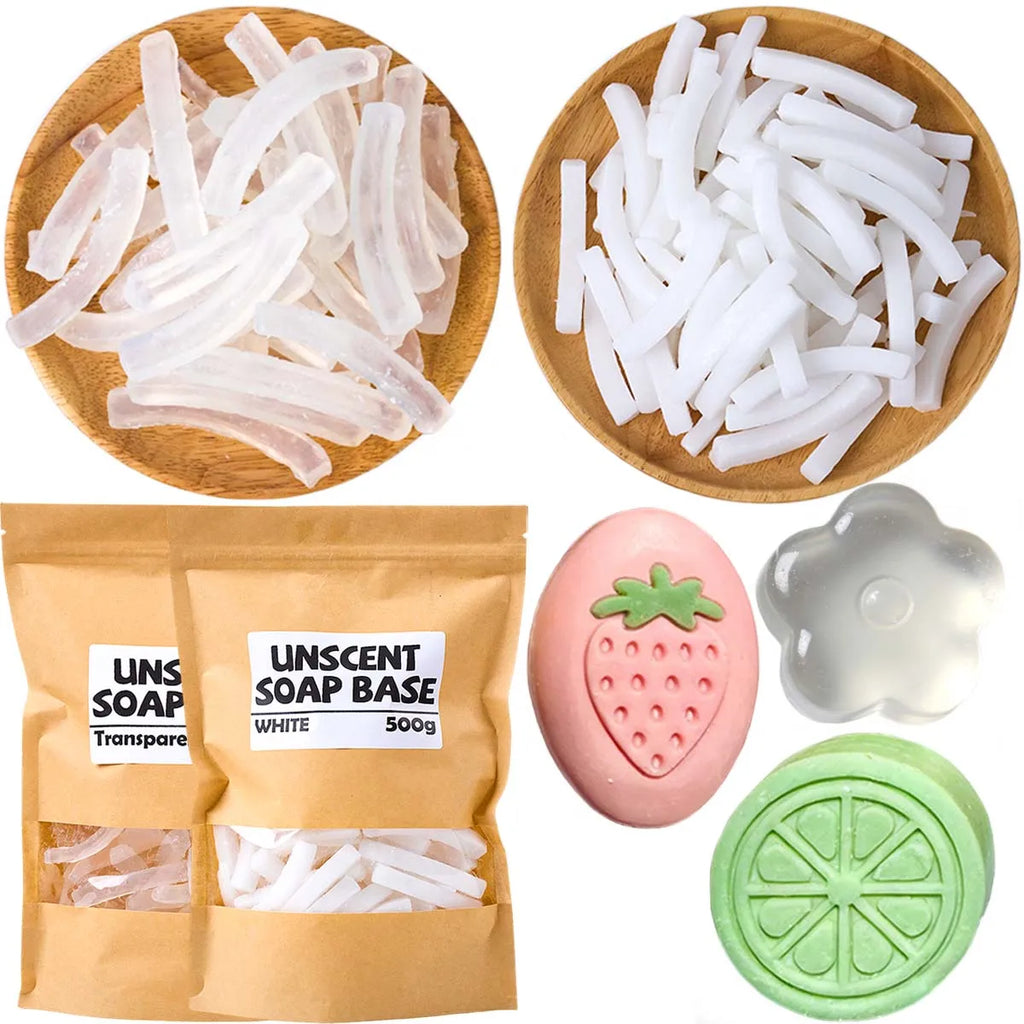 500g Glycerin Soap Base – Melt & Pour DIY Soap Making Kit Melt & Pour Soap Base Zpaxo