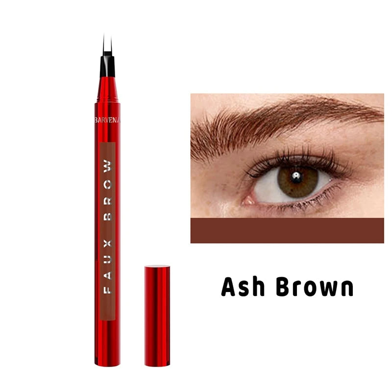 Ultra-fine Liquid Eyebrow Pencil Double-claw Long Lasting Easy Grip