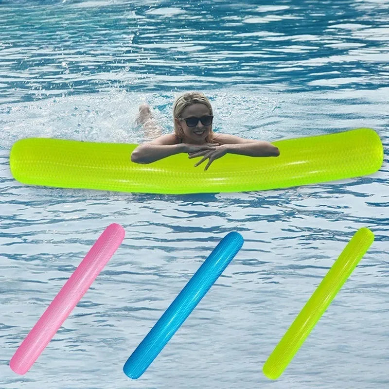 Inflatable Swim Stick Pool Float Ring Tube Water Floating Hammock