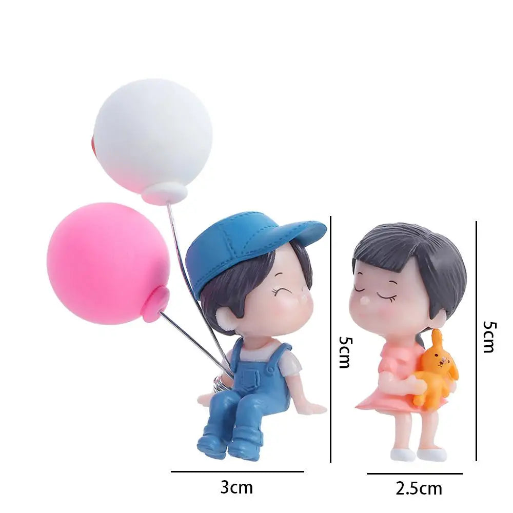 Parts Car Accessories Dashboard Figure Cute Girls Gifts Creative Zpaxo