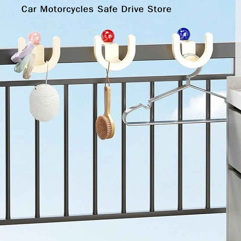 CMAdjustable Outdoor Electric Tricycle Hook Non-punching Balcony